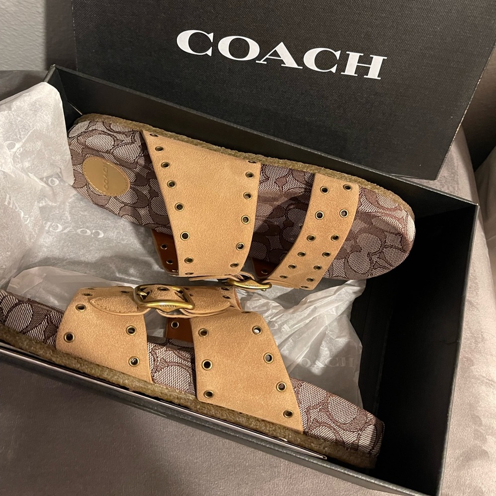 Coach sandal